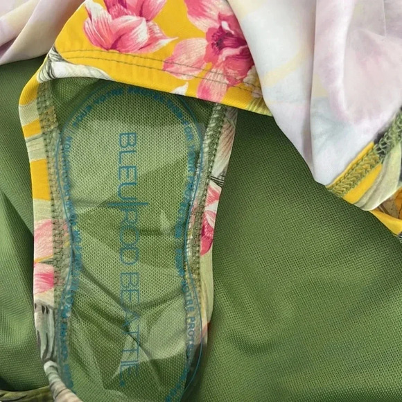 BLEU ROD BEATTIE Paradiso Halter Wire-Free Tankini Top and Swim Skirt Size 8 - Picture 11 of 12